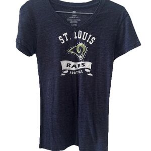 St Louis Rams Tshirt Women’s XL Football